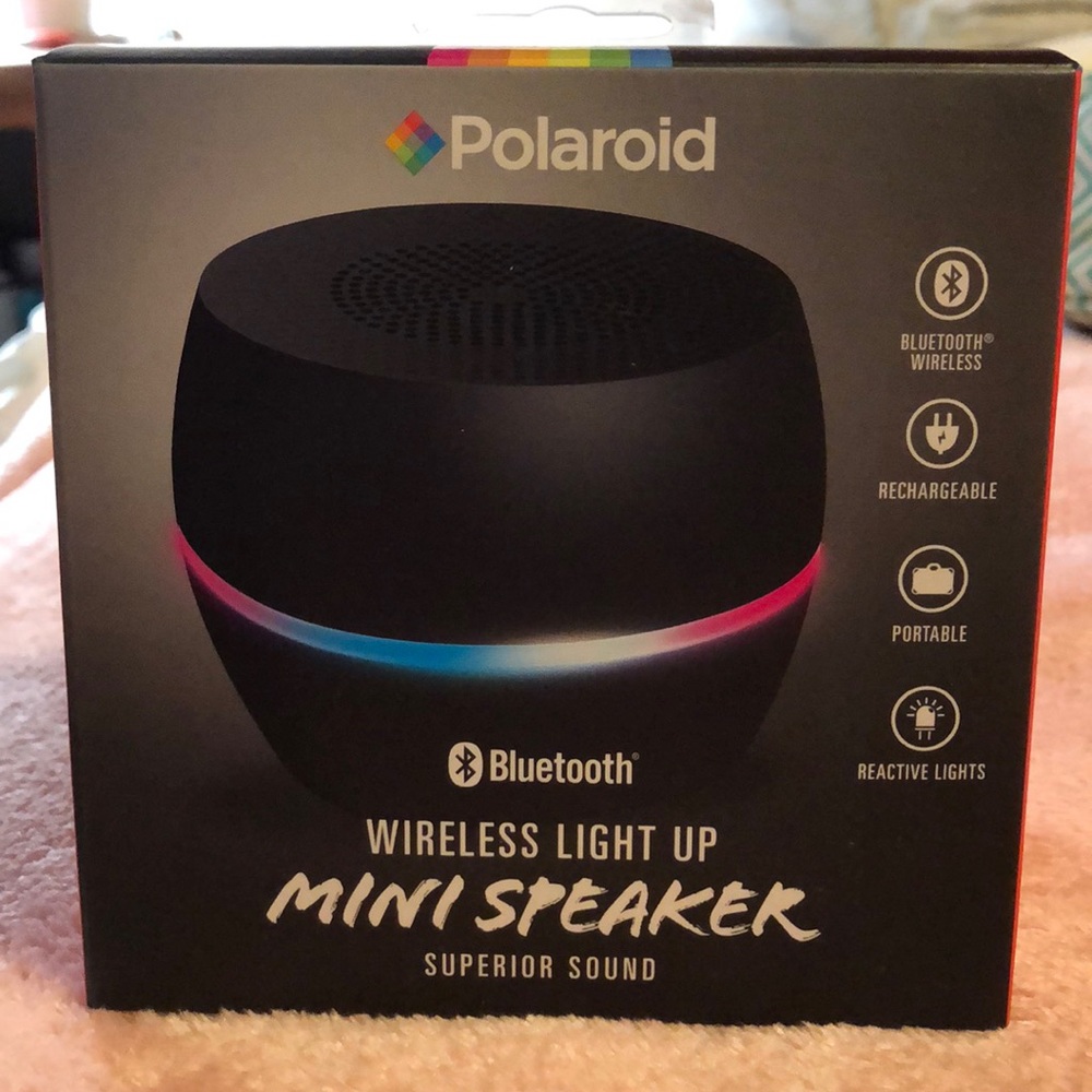 Bluetooth speaker.